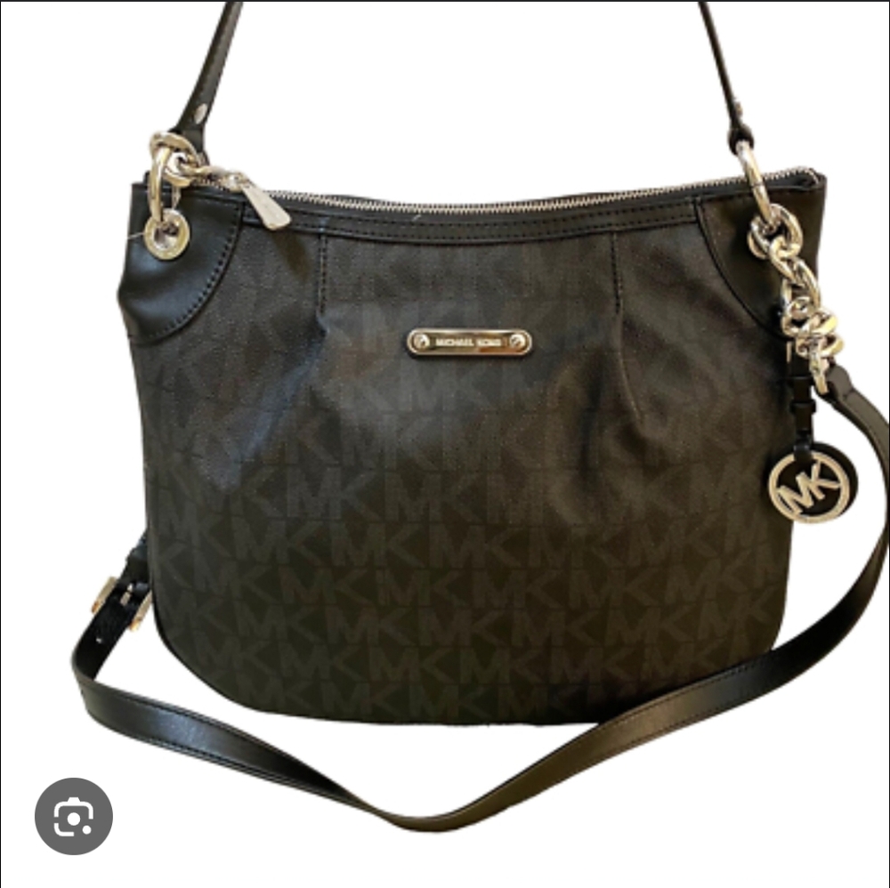 Michael Kors Black Convertible Shoulder Bag